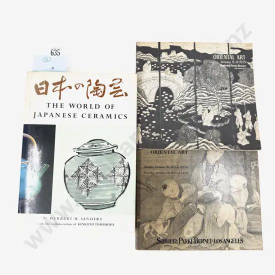 Japanese Ceramic Reference & Two Others
