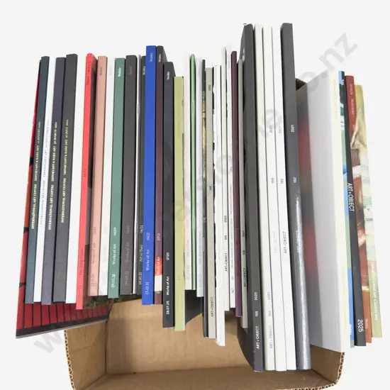 Qty of Assorted Auction Art Catalogues