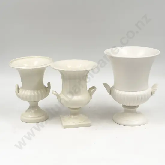 Wedgwood Vase & Two Beswick Vases