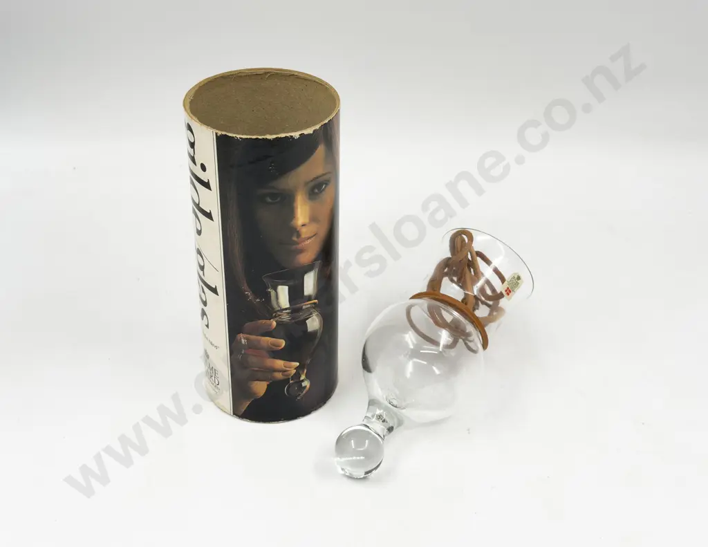 A Boxed Holmgaard Neck Glass Image 1++