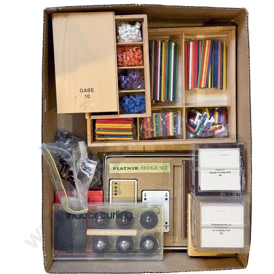 Box of Assorted Vintage Games incl Canasta etc