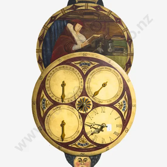 Decorative Four Face Wall Clock