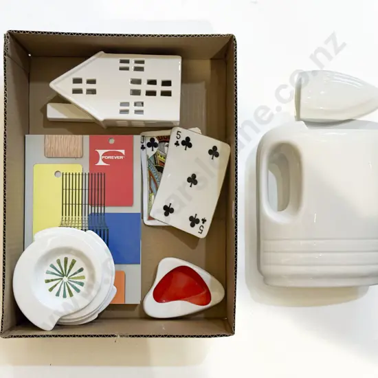 Box Qty of Assorted Decorative Homewares