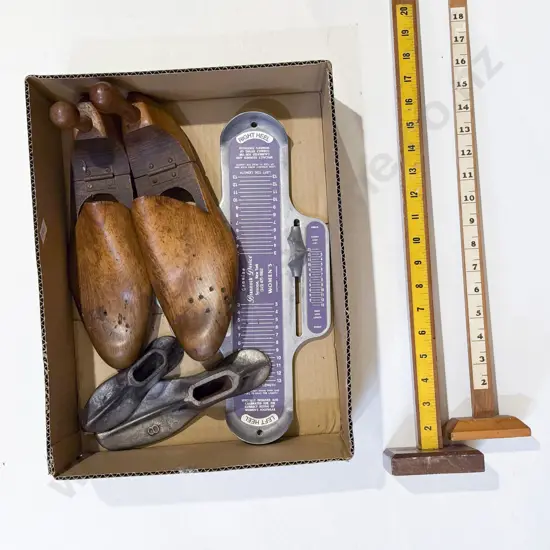 A Pair of Shoe Lasts & Assorted
