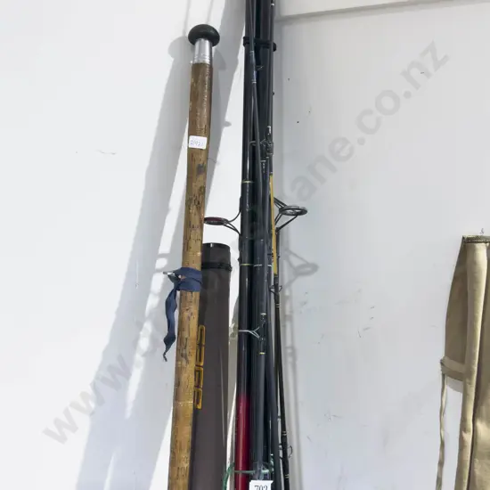 Large Qty of Assorted Fishing Rods