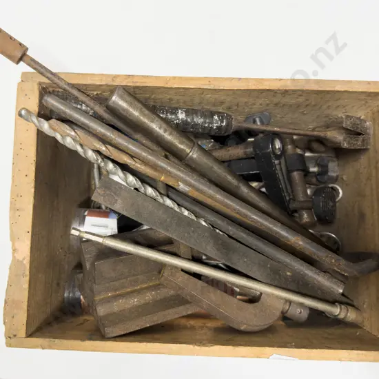 Box of Assorted Tools