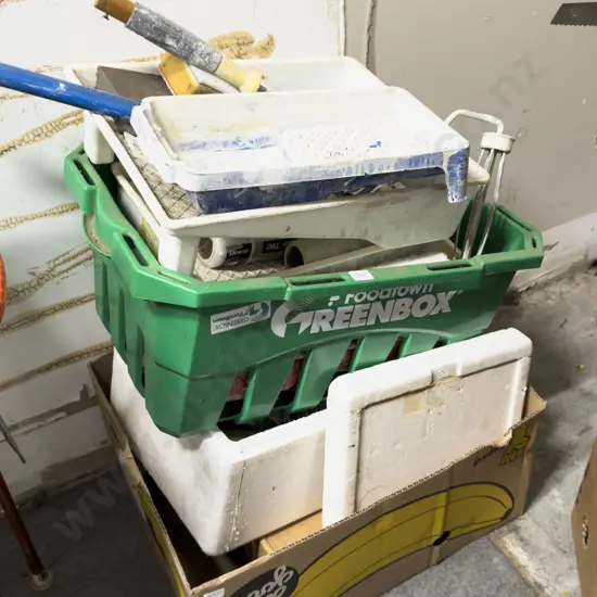 Qty of Assorted Paint Brushes & Accessories etc