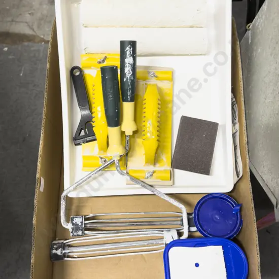 Qty of Assorted Paint Brushes & Accessories etc