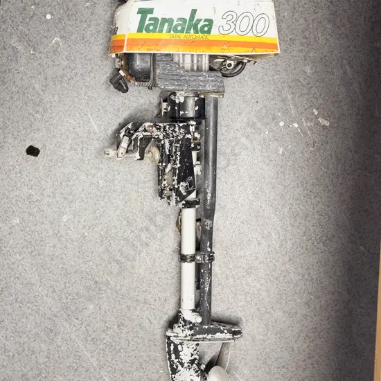 Vintage Tanaka 300 HP Dual Automatic Outboard Motor