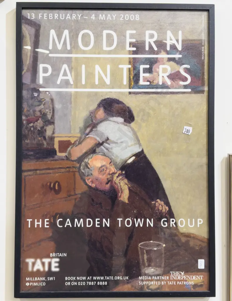 Tate Britain Modern Painters Poster Print Image 1++