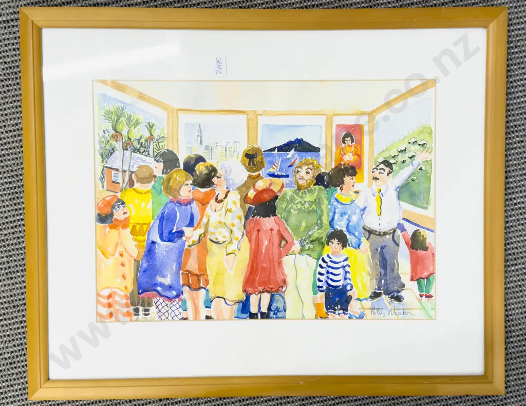 Patsy Nealon - "The Old Shielas Exhibition" - Watercolour together with Print Image 1++