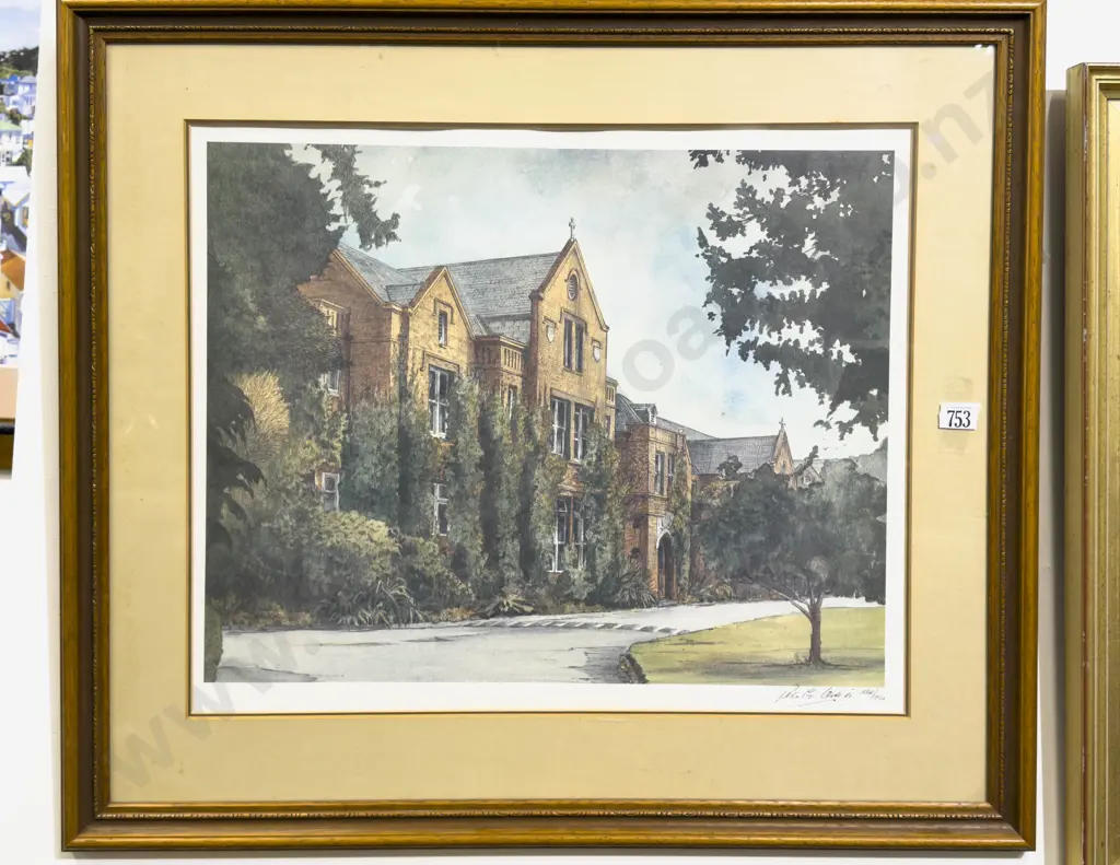Peter G. Leitch - Architectural Study - Ltd Edition Print Image 1++