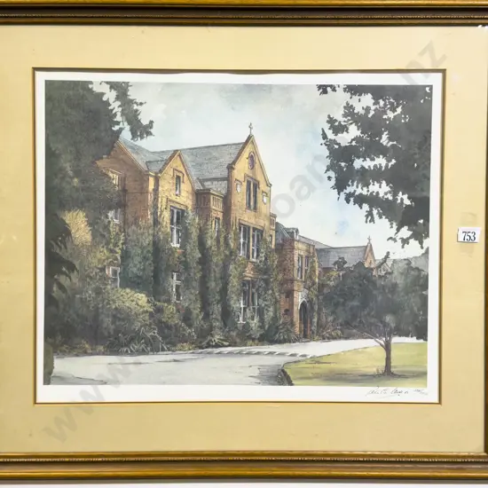 Peter G. Leitch - Architectural Study - Ltd Edition Print
