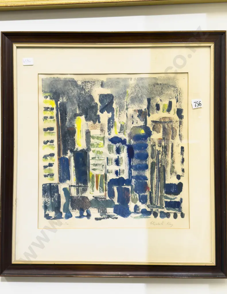 Elizabeth Kay - "City Centre" - Watercolour Image 1++