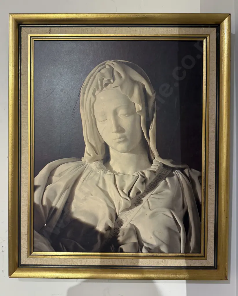 Photographic Print from Michaelangelo's Pieta Image 1++