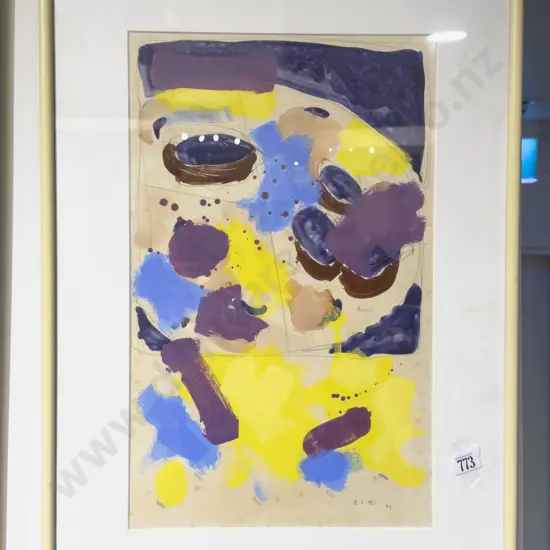 Bridget C. Bidwill - "Leftovers II" - Acrylic on Paper