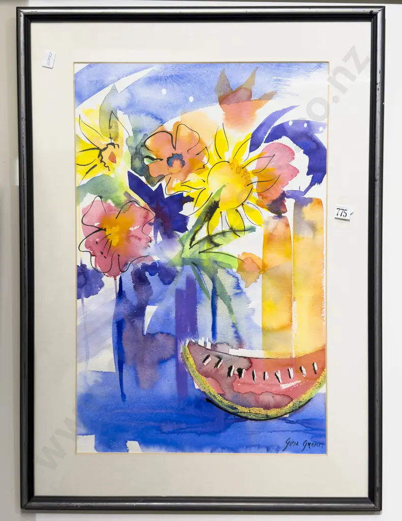 Gina Guerin - Floral Still Life - Watercolour Image 1++