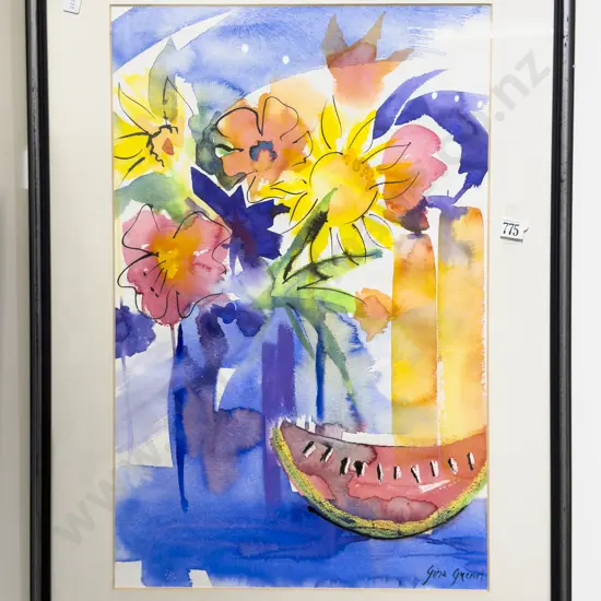 Gina Guerin - Floral Still Life - Watercolour