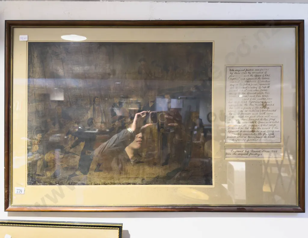 After Fred Roe - "Nelson Leaving Portsmouth for the Victory 1805" - Print Image 1++