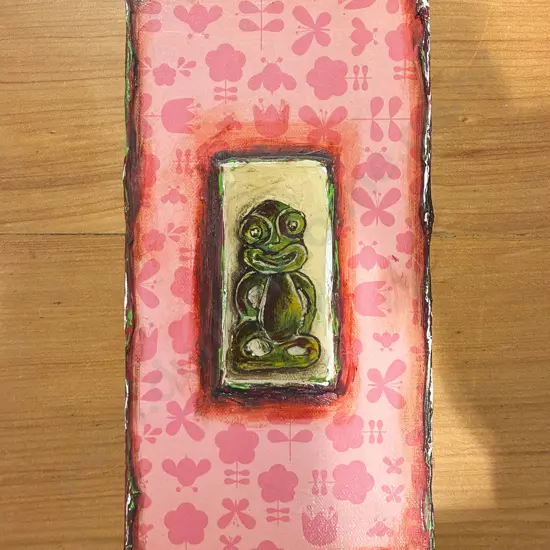 Heather Wilson - "Tiki" - Mixed Media