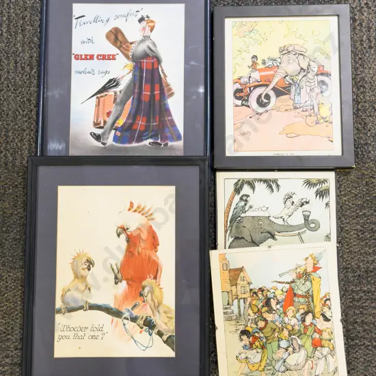 Qty of Assorted Framed Works etc