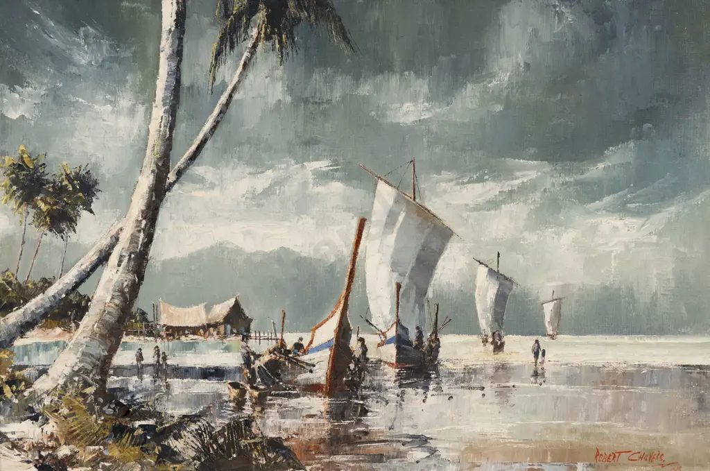 Robert Chilvers - "Green Rain" Malaya - Kelantan Image 1++