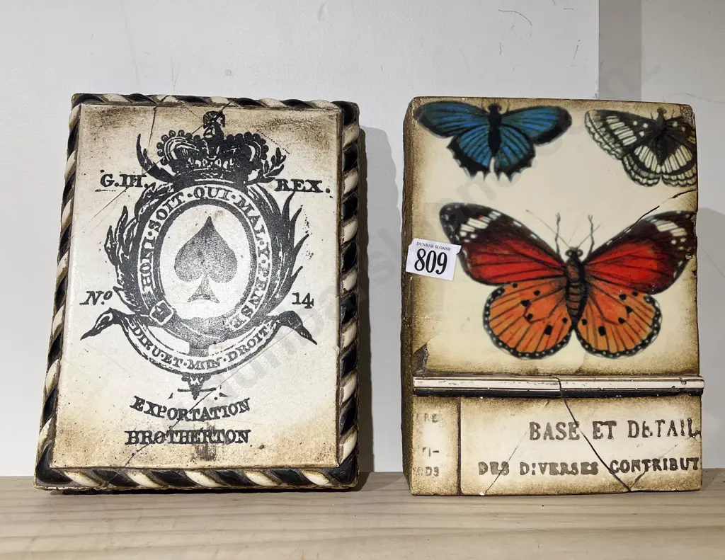 Two Sid Dickens Hanging Decorative Tile Works Image 1++