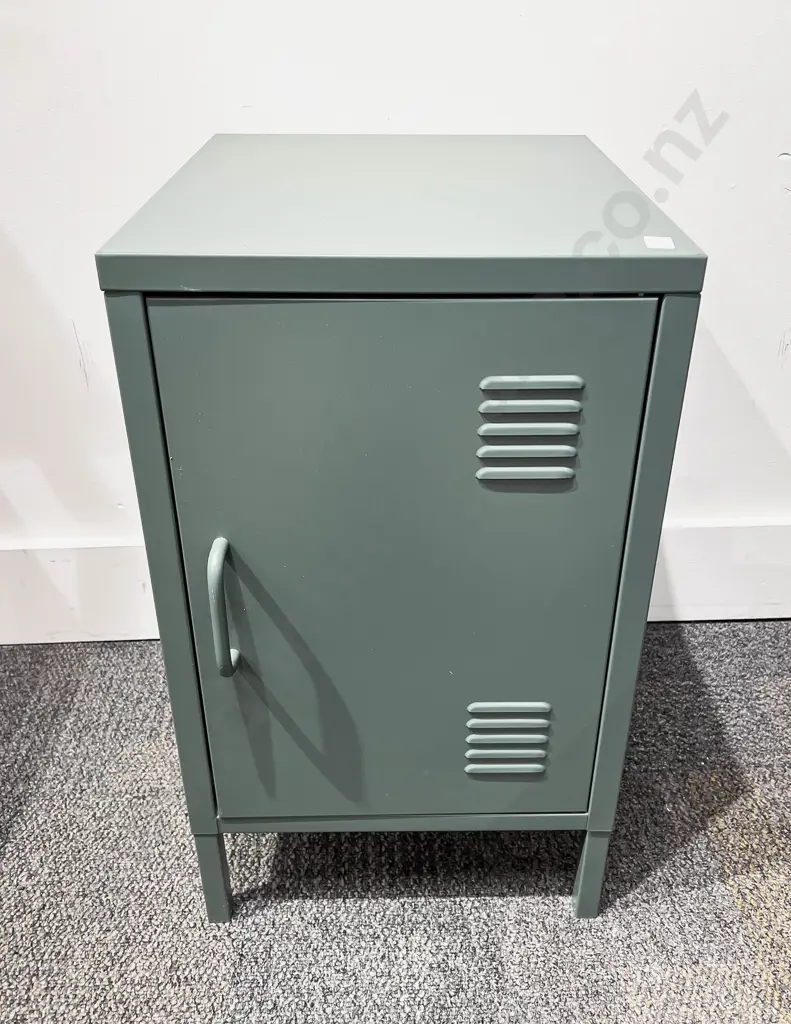 Small Metal Single Door Side Cabinet Image 1++