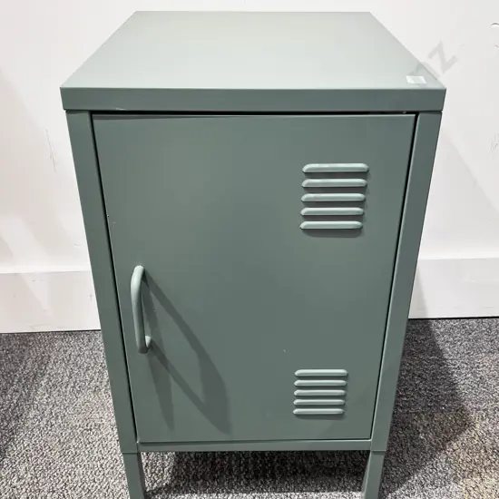 Small Metal Single Door Side Cabinet