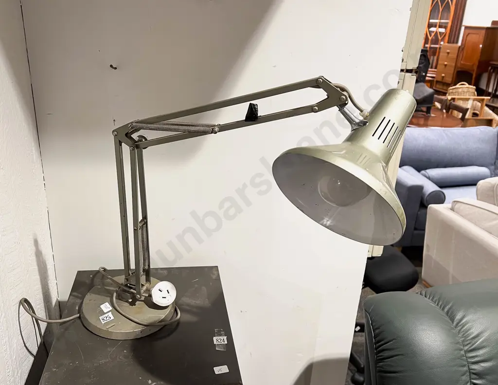 Vintage Angle Poised Lamp Image 1++