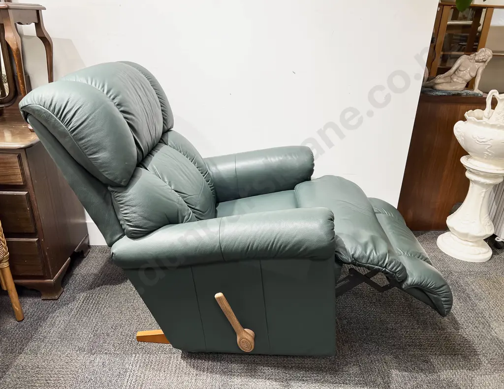 La-z-boy Leather Recliner Armchair Image 1++