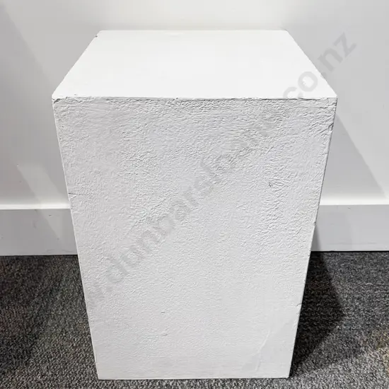 White Painted Plinth