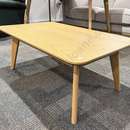 Modern Scandinavian Style Oak Coffee Table