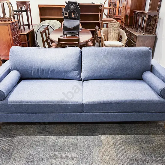 Modern Upholstered Three Seater Sofa