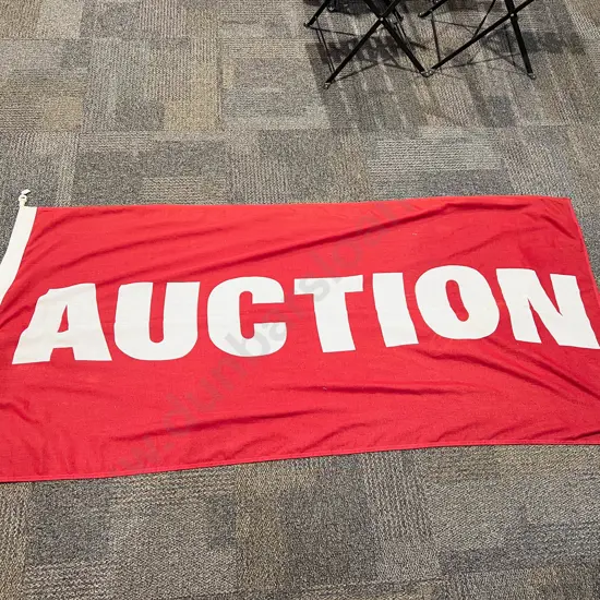 Vintage Auction Flag