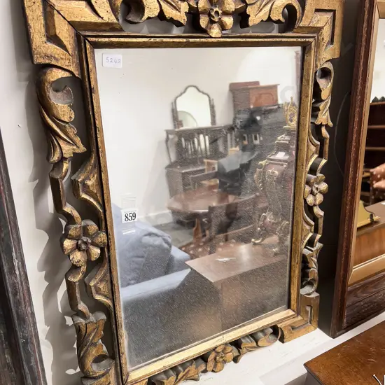 Gilt Framed Wall Mirror