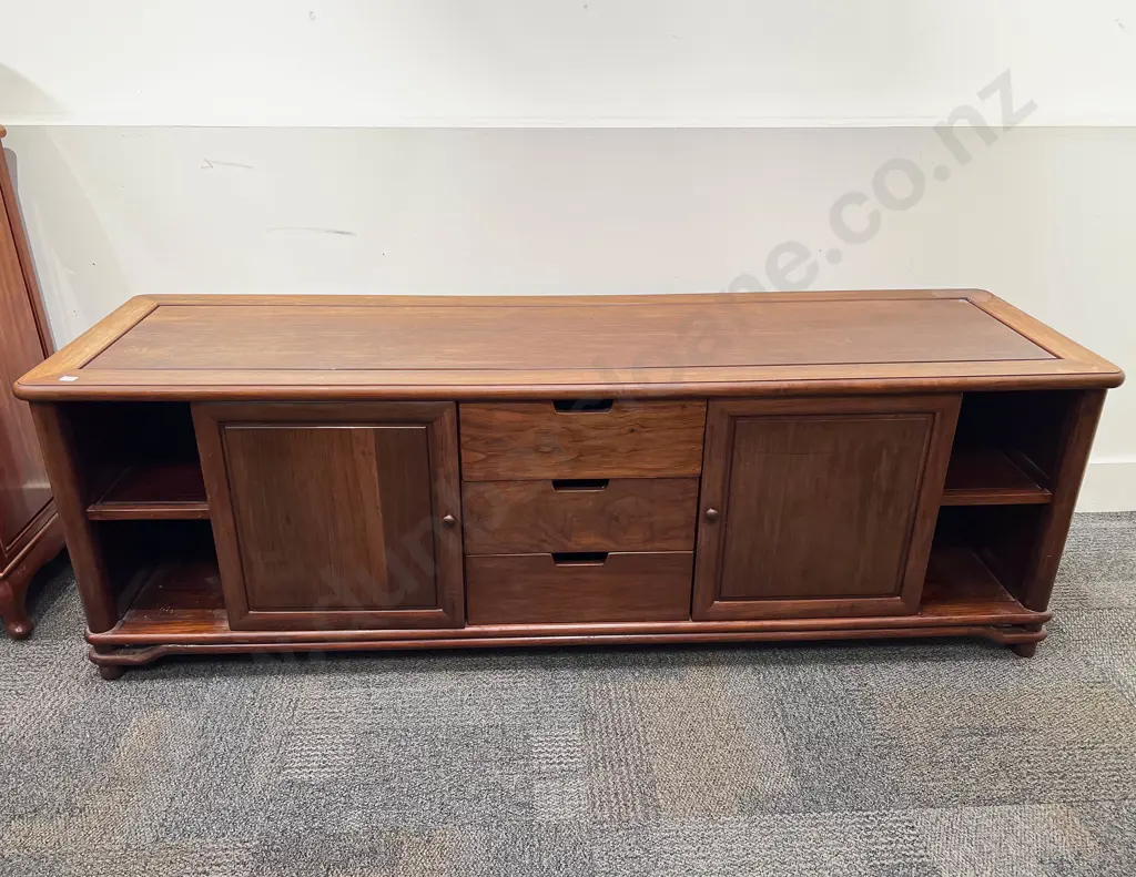 Chinese Hardwood Entertainment Stand Image 1++