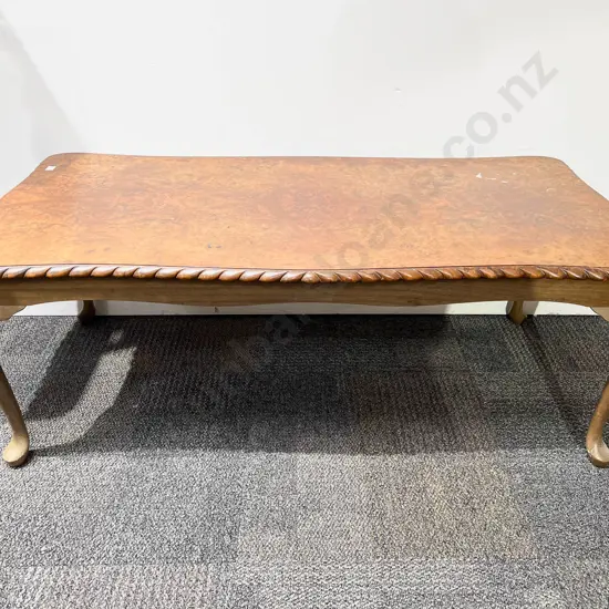 Burr Walnut Coffee Table
