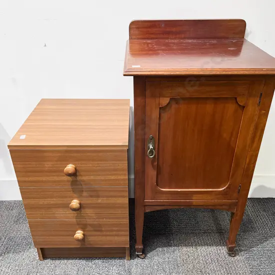 Mahogany Pot Cupboard