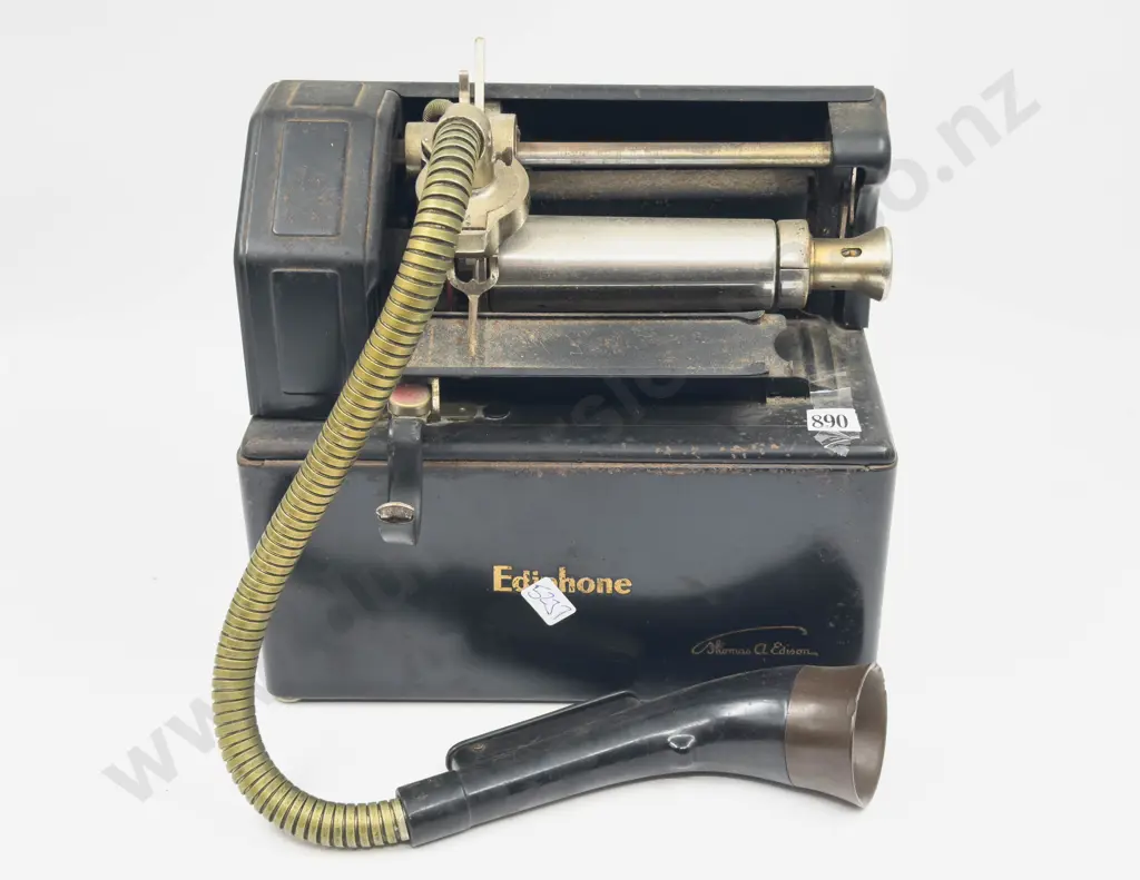 Vintage Thomas Edison Ediphone Image 1++