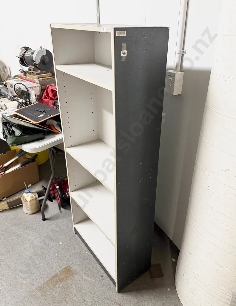 Modern Slender Open Bookcase Image 1++