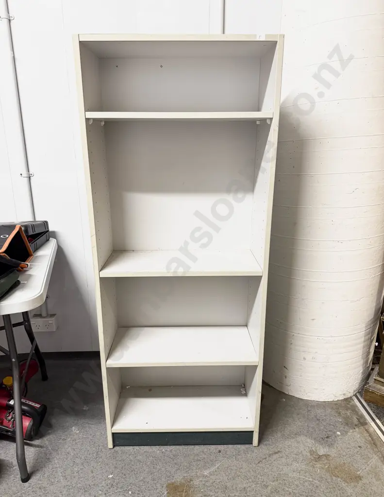 Modern Slender Open Bookcase Image 1++