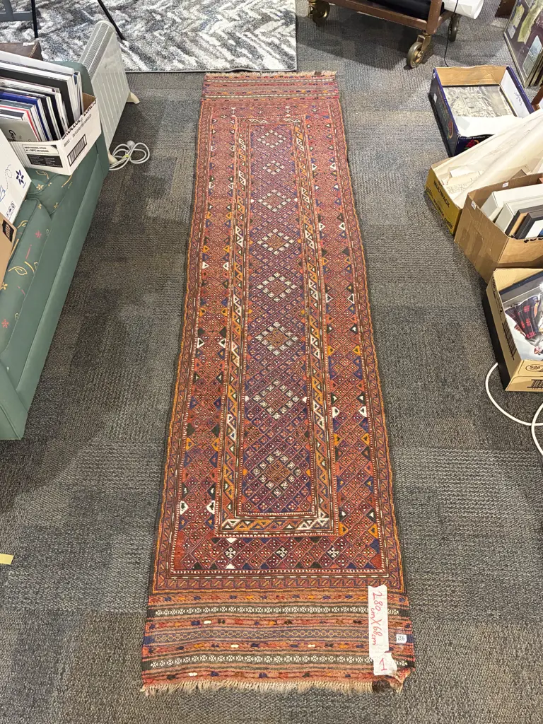 Tribal Persian Hall Runner Image 1++