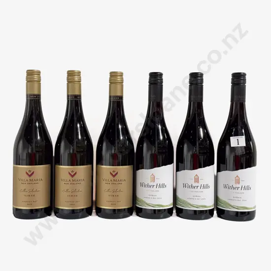 Six NZ Assorted Syrah