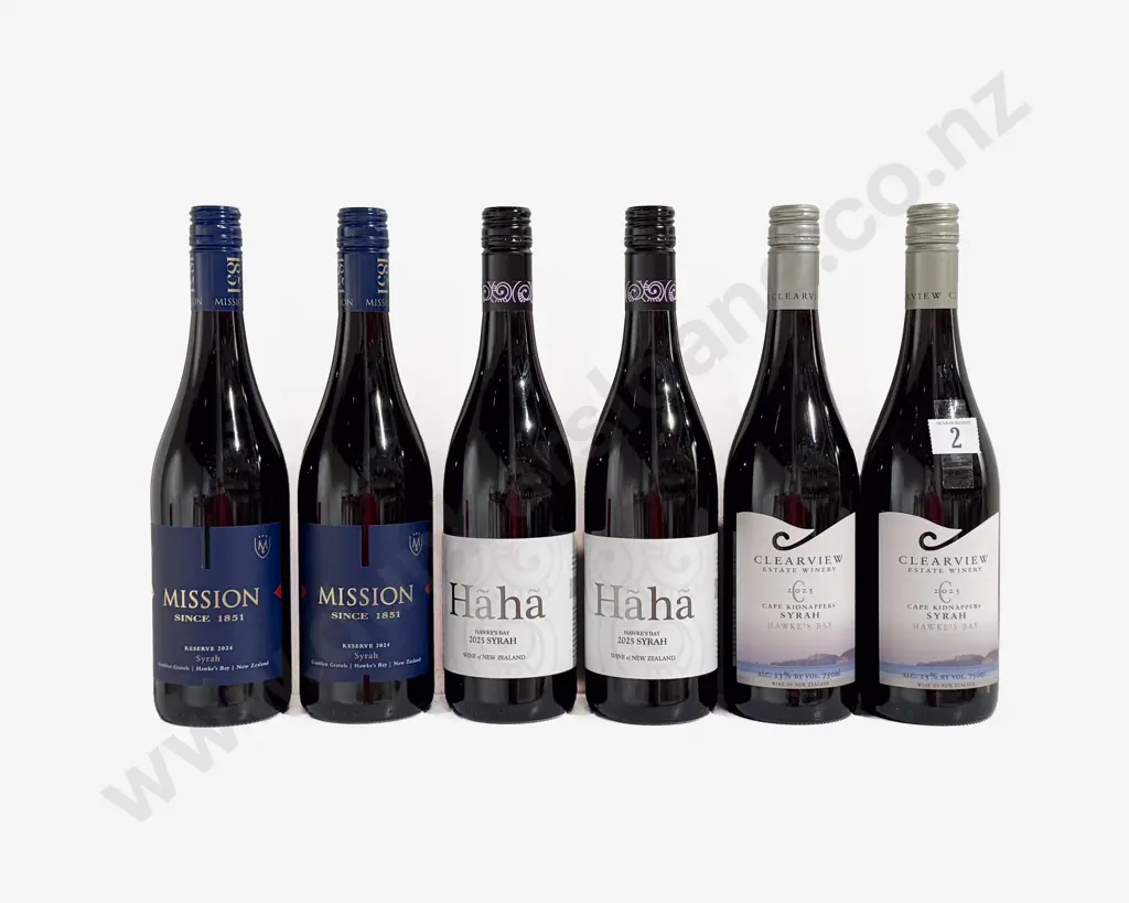 Six NZ Assorted Syrah Image 1++
