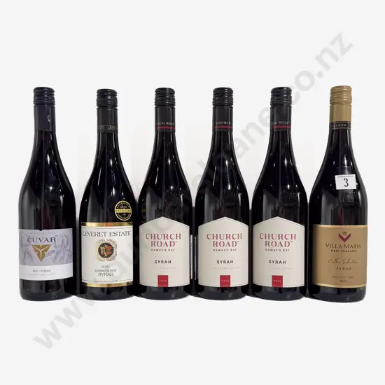 Six NZ Assorted Syrah