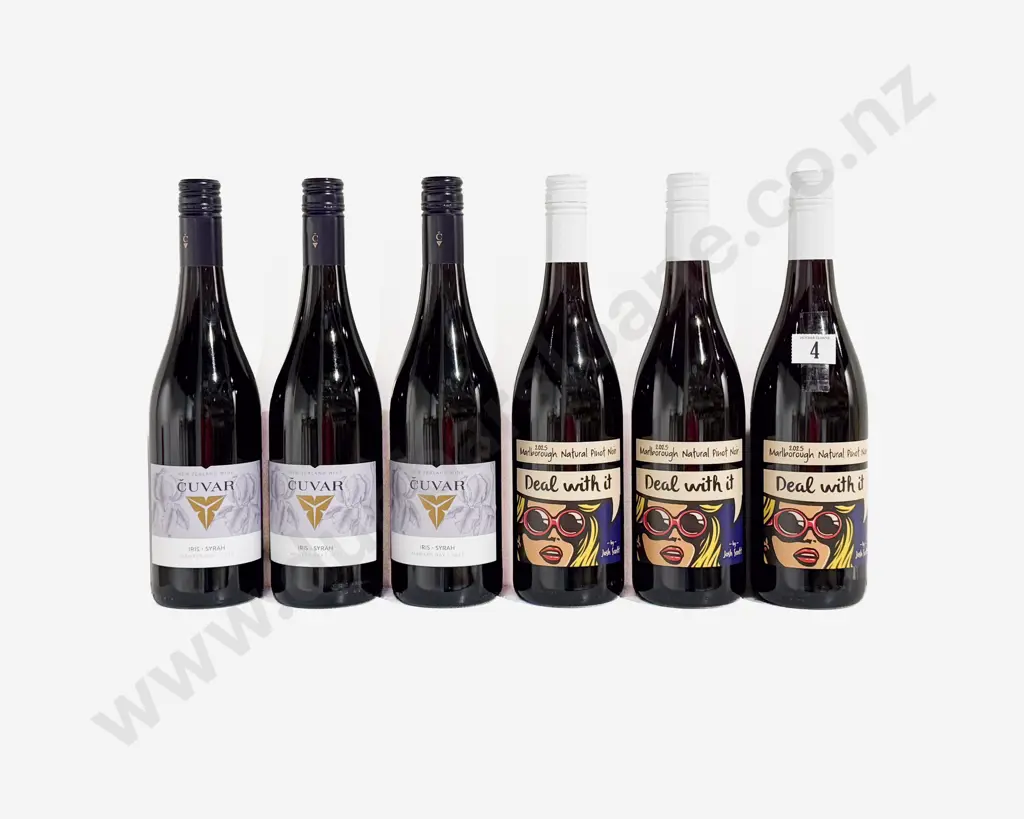 Three NZ Syrah & Three NZ Pinot Noir Image 1++