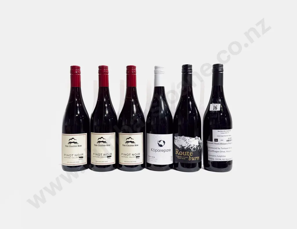 Six NZ Assorted Pinot Noir Image 1++