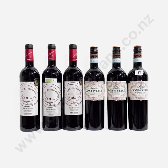 Three Spanish Reds & Three Italian Reds