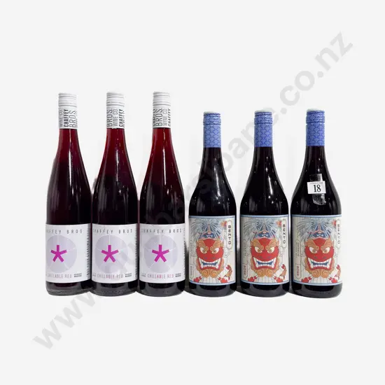Six Australian Assorted Reds